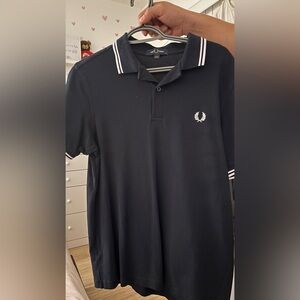 Fred Perry Black Polo Shirt